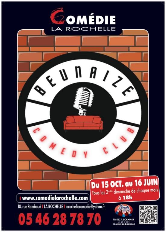 Show - Beunaize Comedy Club Agenda complet in La Rochelle - La Rochelle ...