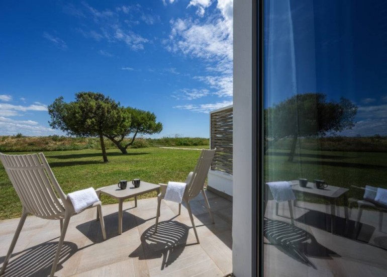 Chambre avec terrasse côté mer