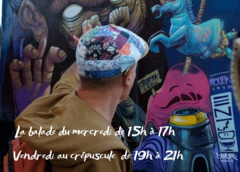 Les Streetart Balade de Marguerite La Rochelaise