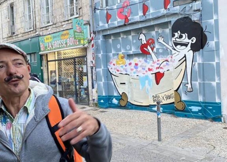 Les Streetart Balades de Marguerite La Rochelaise