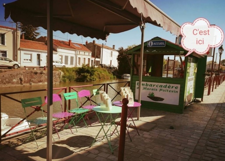 Embarcadère du Marais Poitevin