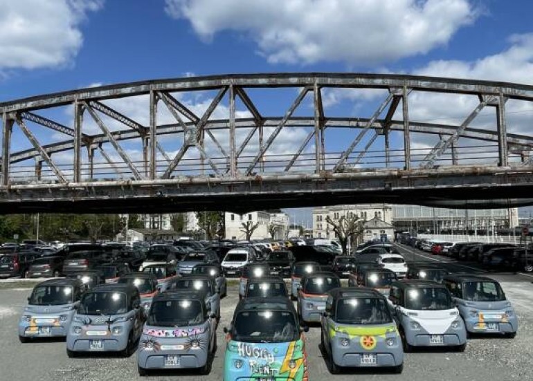 citroen Ami gare La rochelle