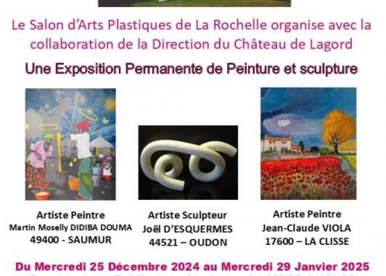 Exposition - Peinture et Sculpture_Lagord