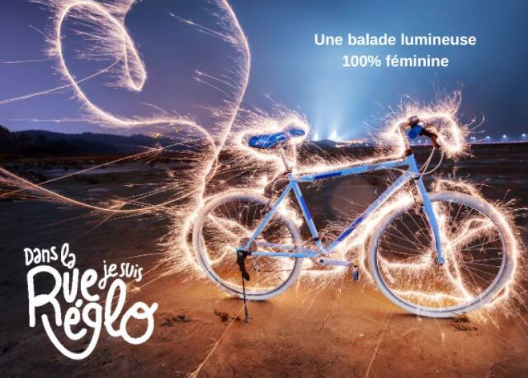 Balade lumineuse à vélo avec À Vélo Sophie – 100% féminine_La Rochelle